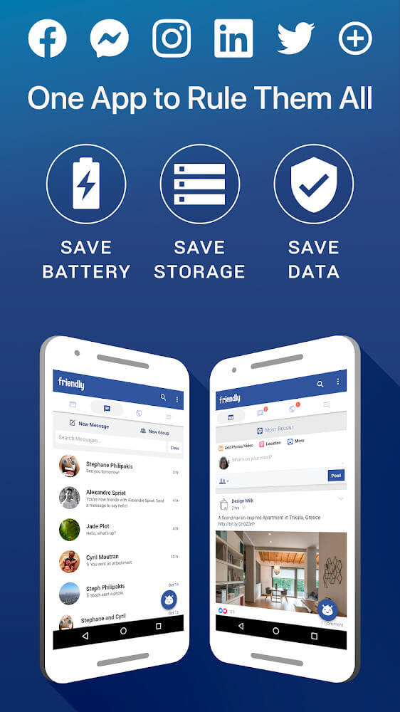 Friendly Social Browser screenshot 2