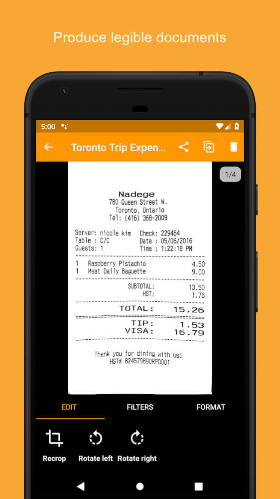 Genius Scan - PDF Scanner screenshot 4