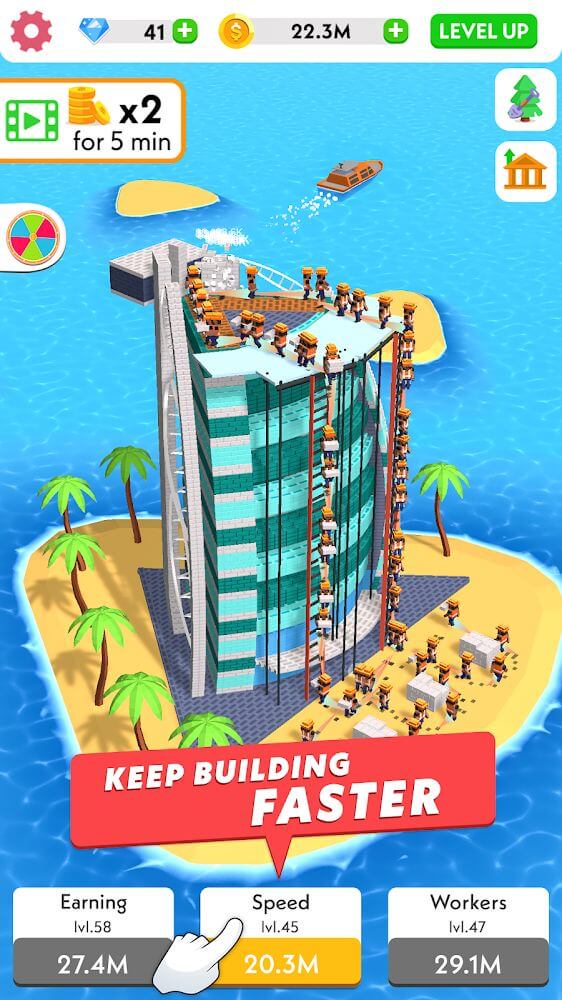 Idle Construction 3D screenshot 3