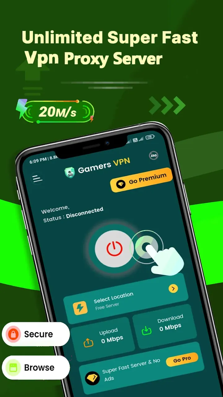 Gamers VPN screenshot 4
