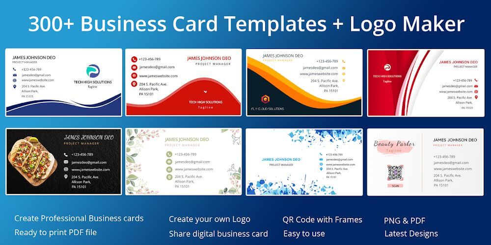 Business Card Maker screenshot 2