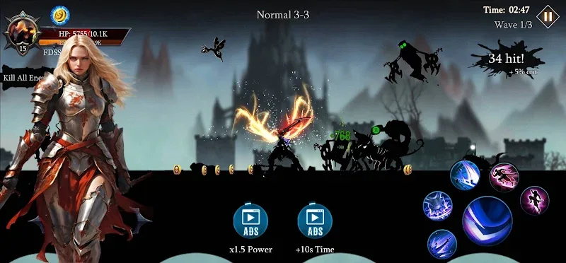Shadow Slayer: The Last Warrior gameplay screenshot 5