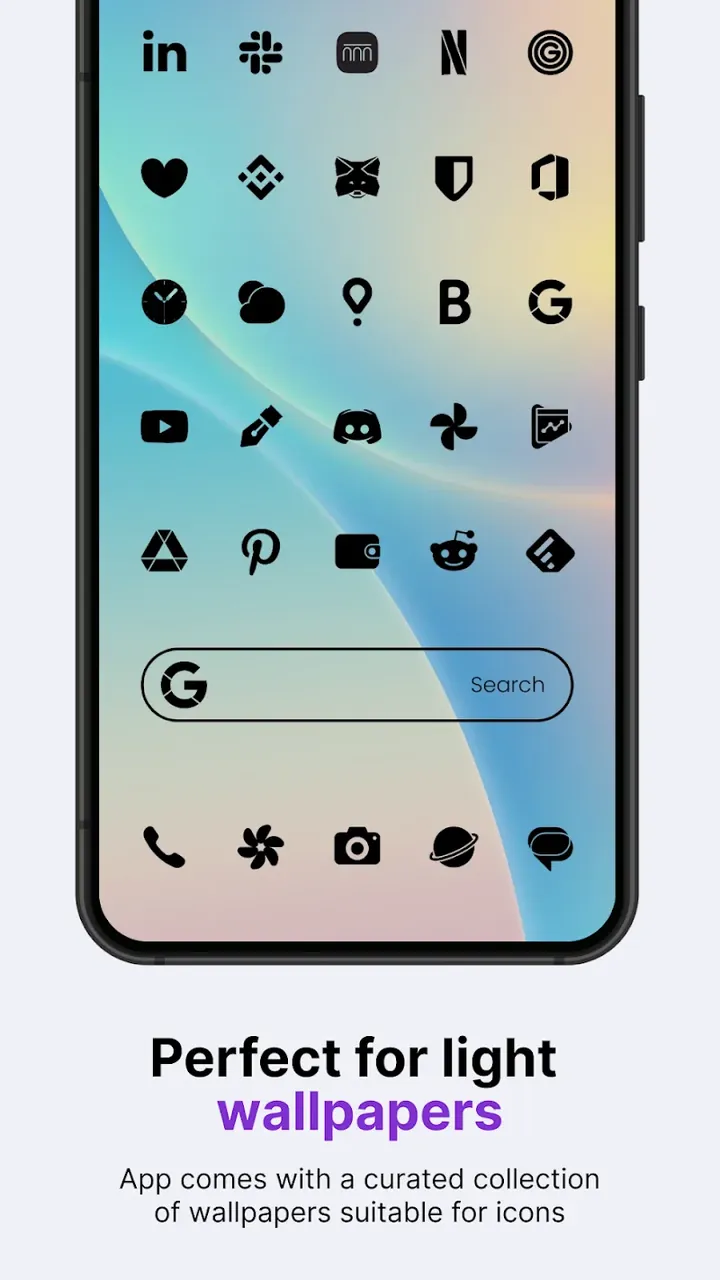 Lena Black - Glyph Icon Pack screenshot 3
