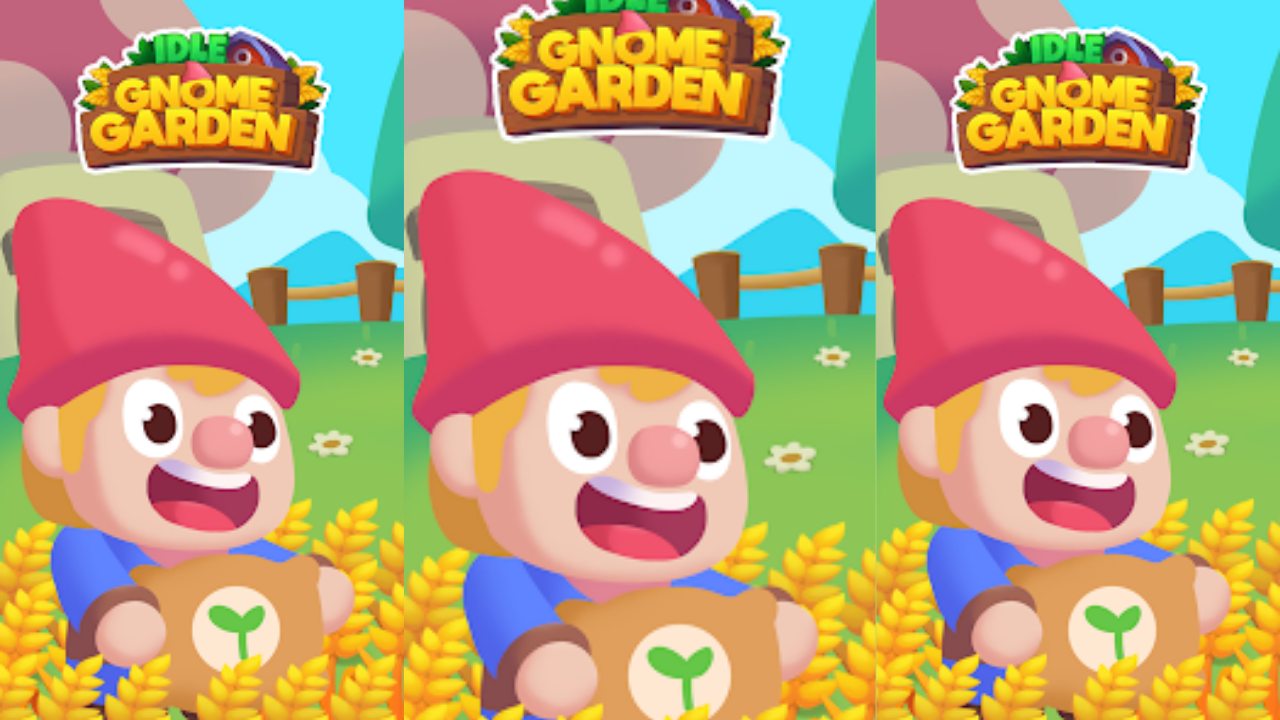 Idle Gnome Garden: Farm Tycoon screenshot 1