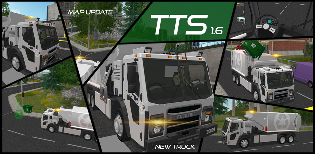 Trash Truck Simulator screenshot 1