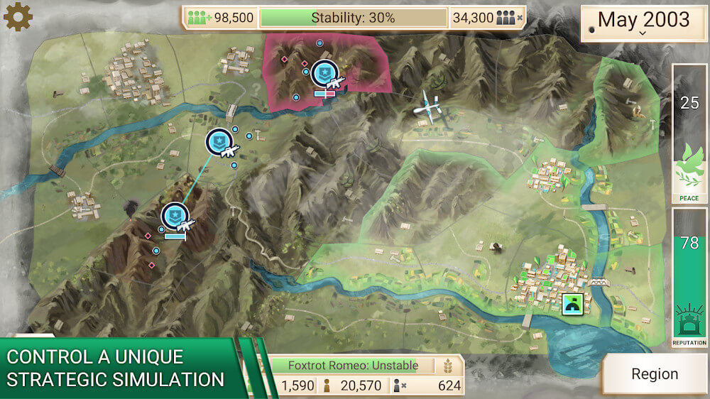 Rebel Inc. screenshot 5