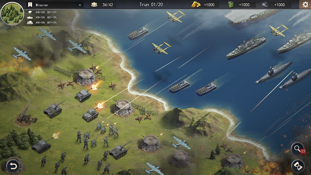 World War 2: Strategy Games screenshot 6