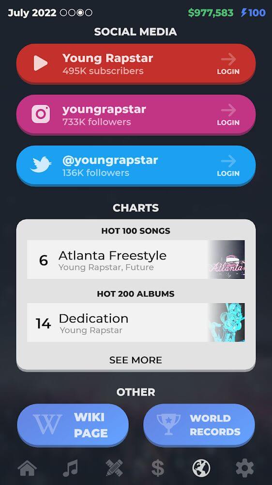 RAPSTAR - Rapper Simulator screenshot 4