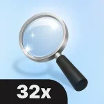 Magnifier Plus with Flashlight