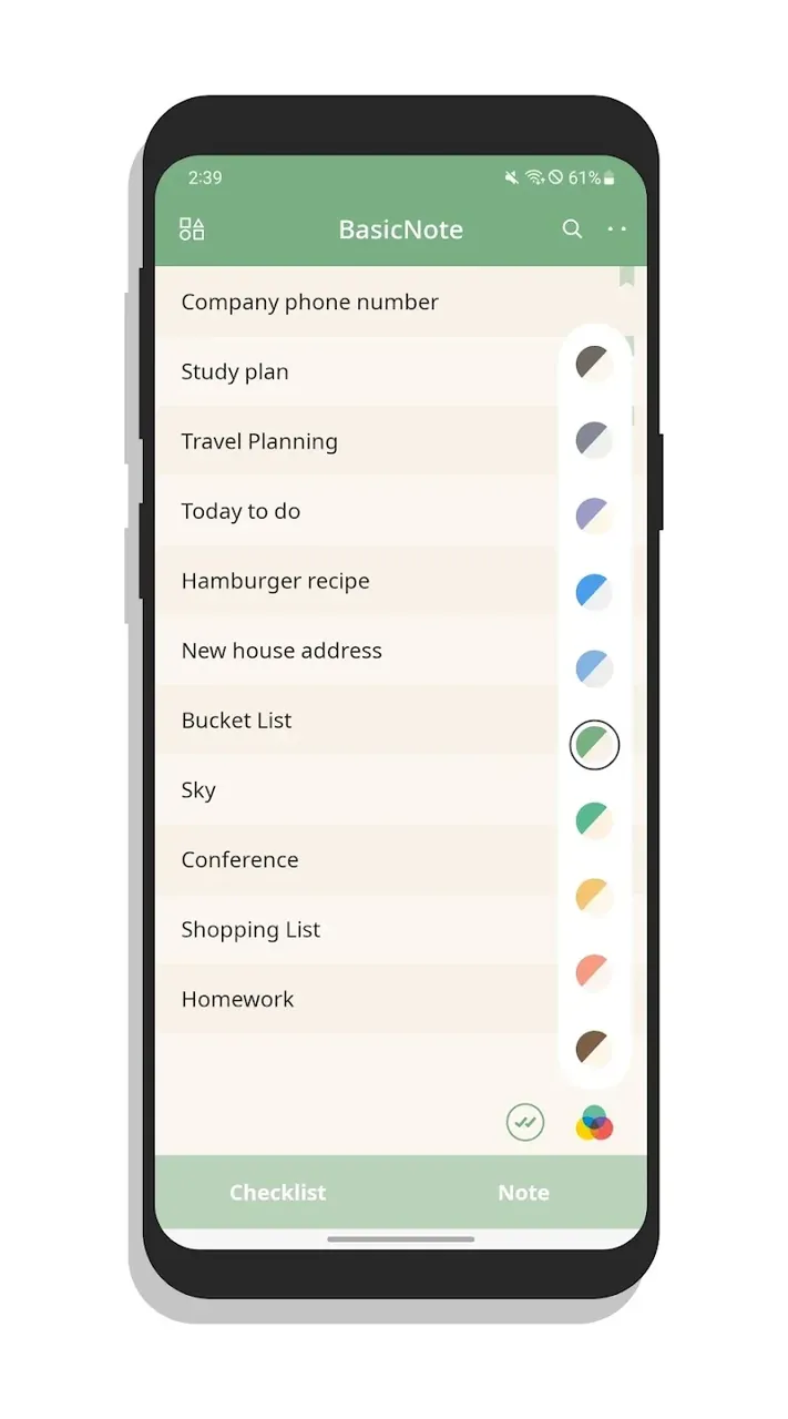 BasicNote: Notes & Notepad screenshot 4