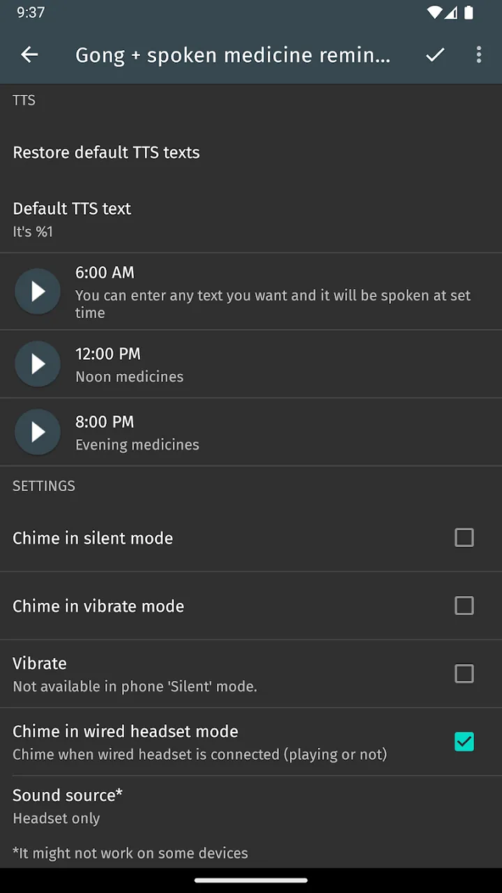 Hourly Chime screenshot 6