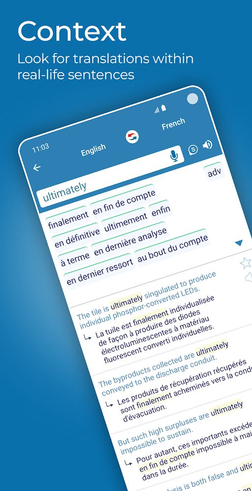 Reverso Translate and Learn screenshot 3