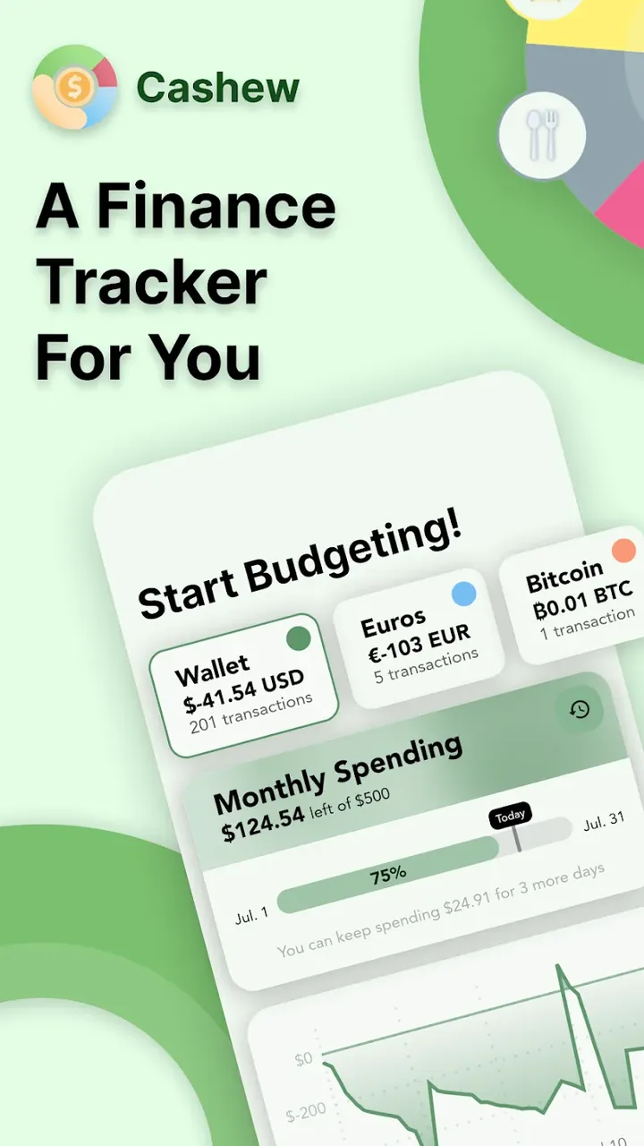 Cashew Budget Planner screenshot 2