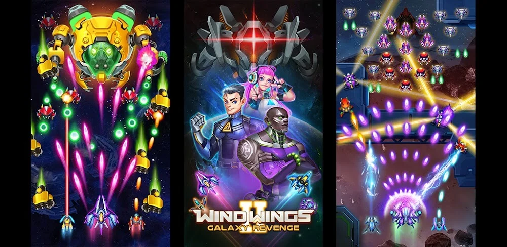 WindWings 2: Galaxy Revenge screenshot 1