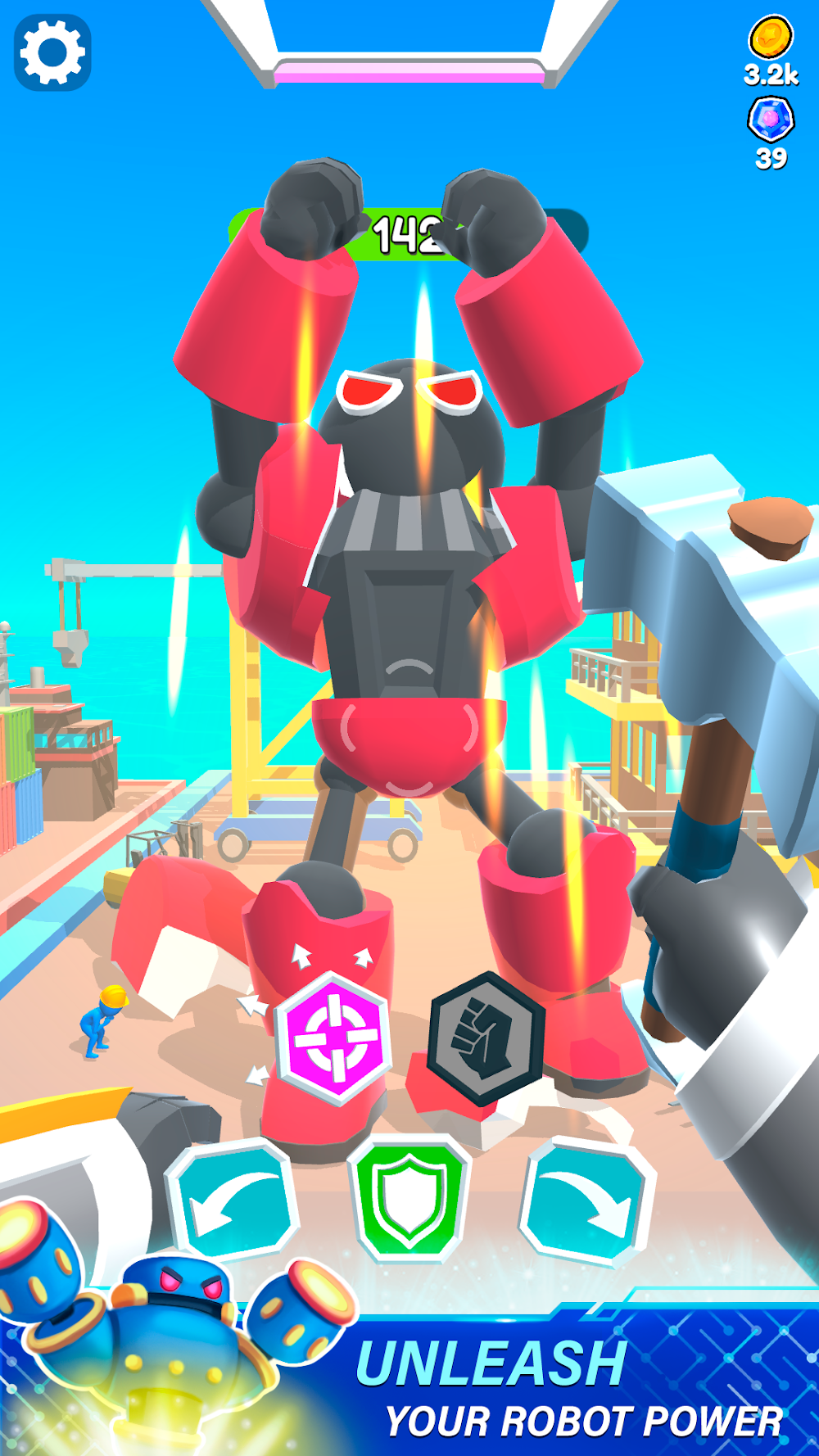 Mechangelion - Robot Fighting screenshot 6