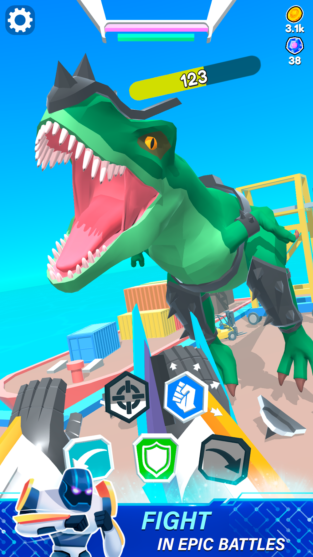 Mechangelion - Robot Fighting screenshot 2