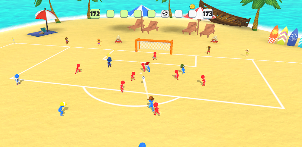 Super Goal - Soccer Stickman screenshot 1