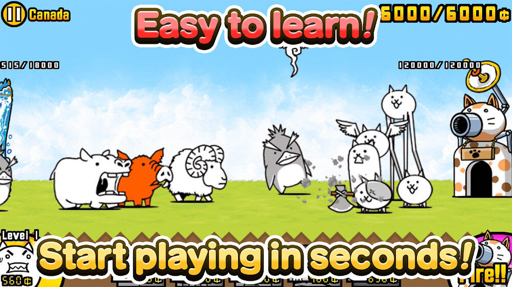 The Battle Cats screenshot 3