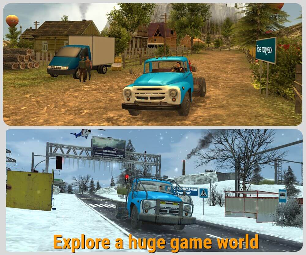 Russian Car Driver ZIL 130 screenshot 3