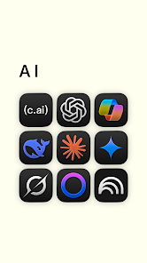 LiqUI Glossy - Dark Icon Pack screenshot 4