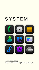 LiqUI Glossy - Dark Icon Pack screenshot 5