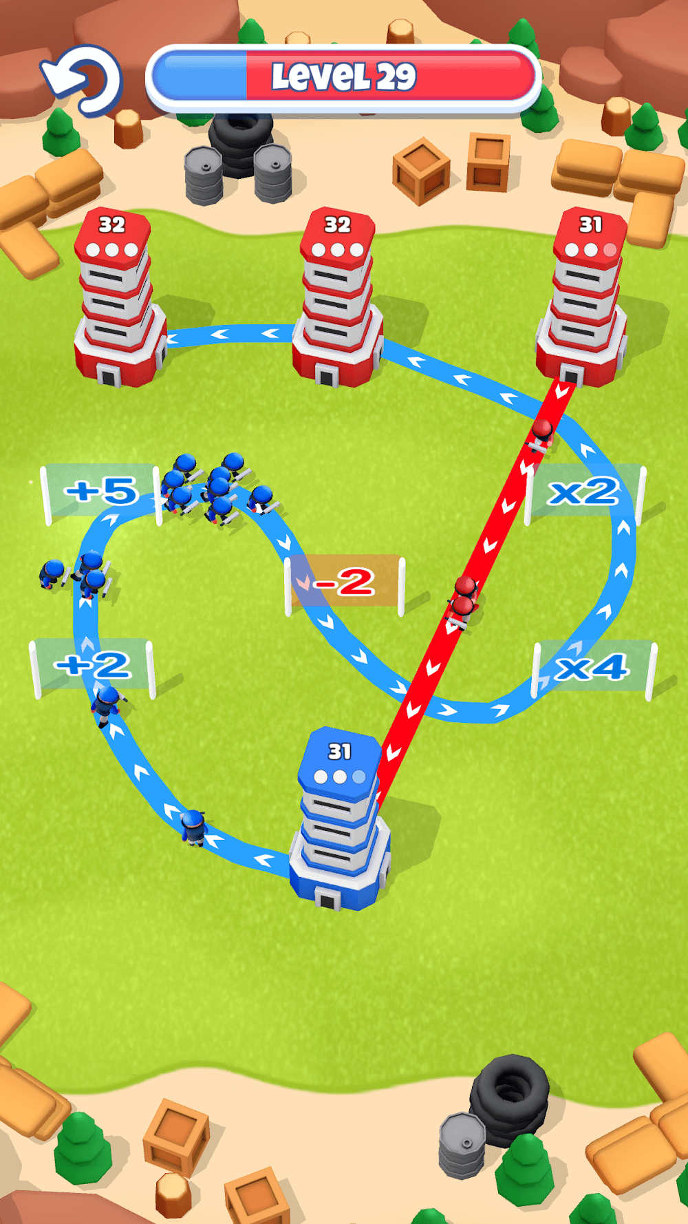 Tower War screenshot 2