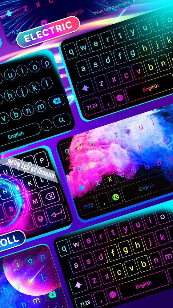 Neon LED Keyboard screenshot 4