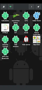 DroidScript – JavaScript IDE screenshot 4