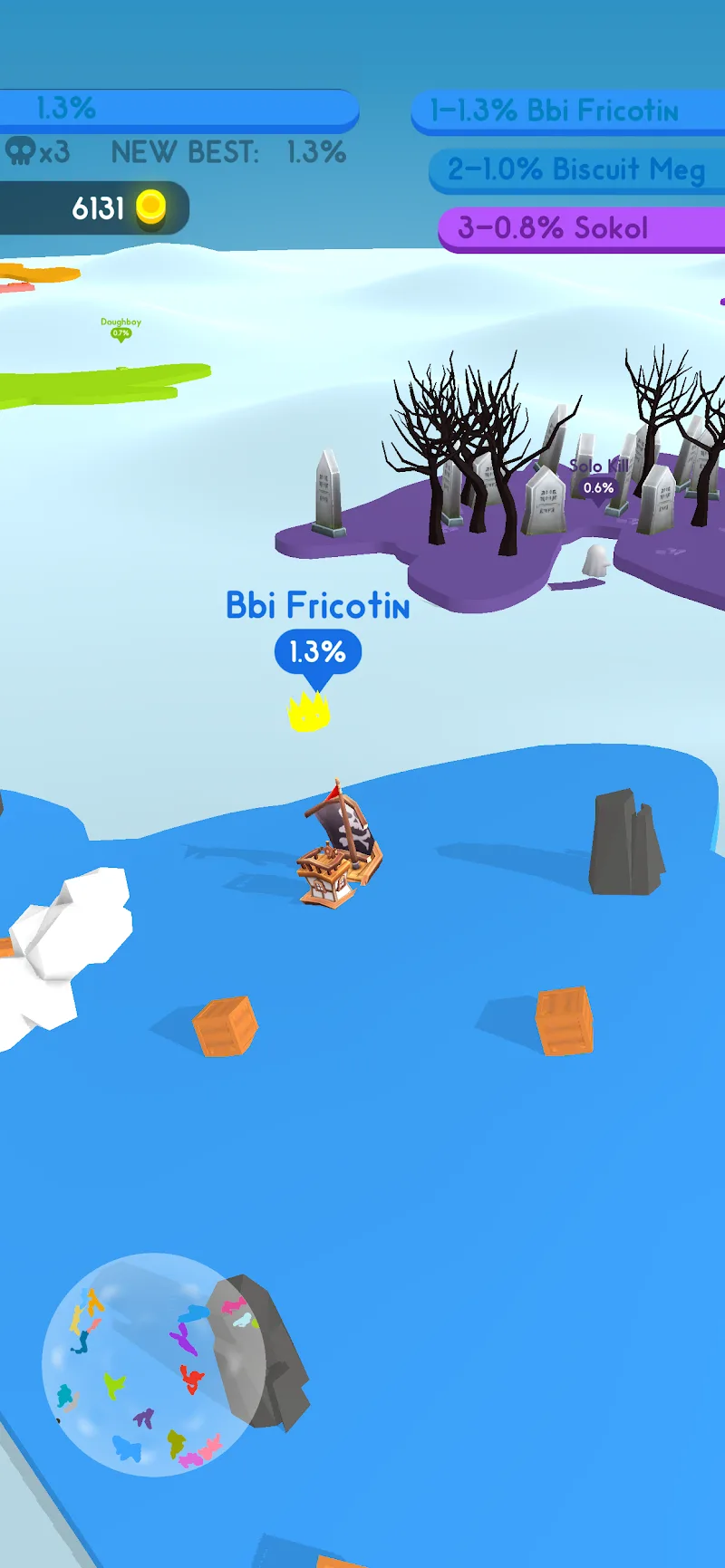 Paper.io 4 gameplay screenshot 2