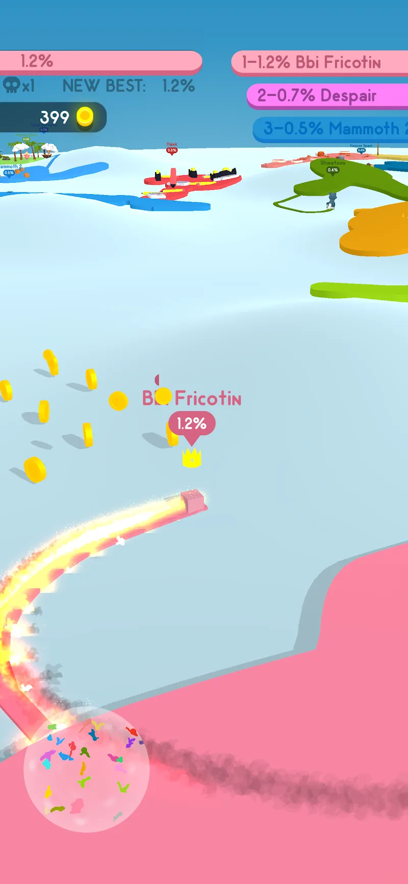 Paper.io 4 gameplay screenshot 3
