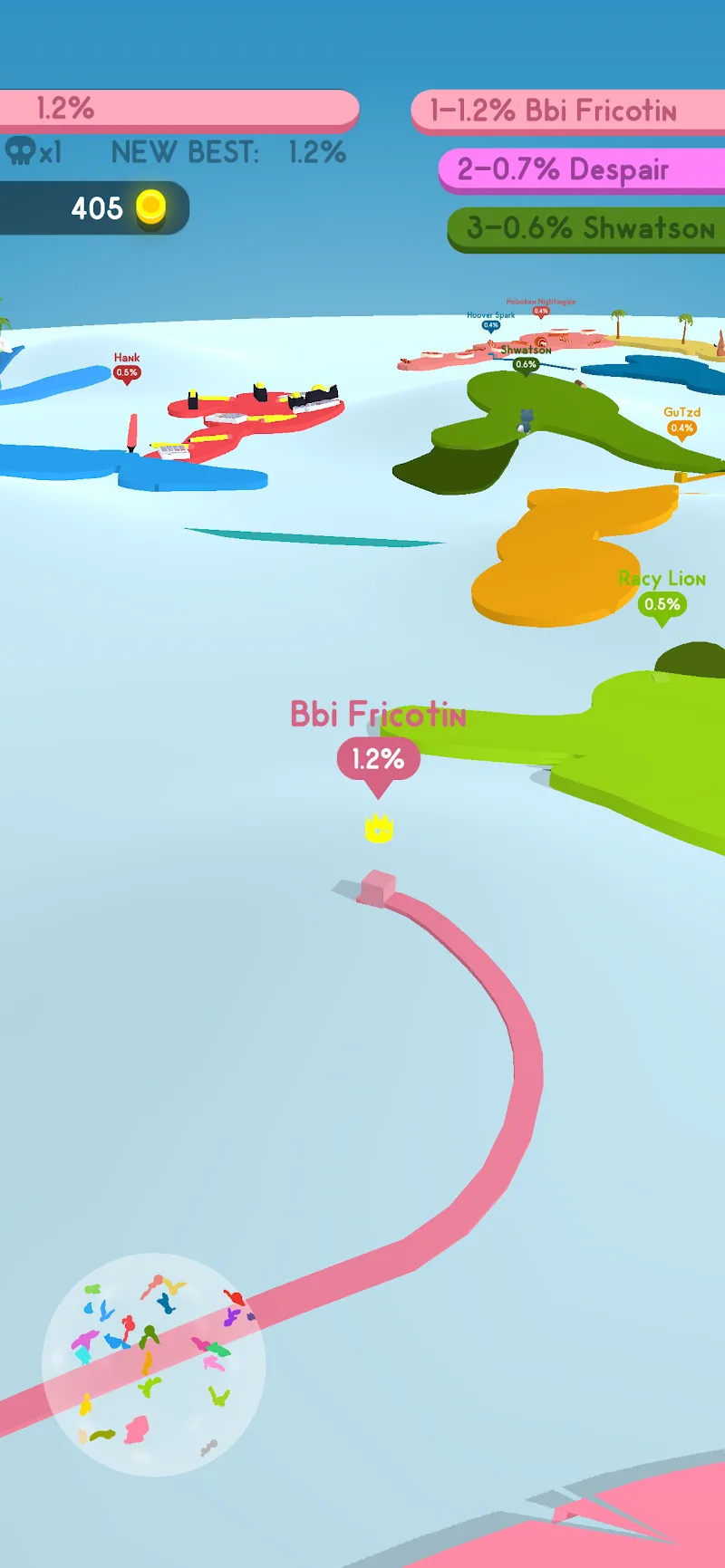 Paper.io 4 gameplay screenshot 6