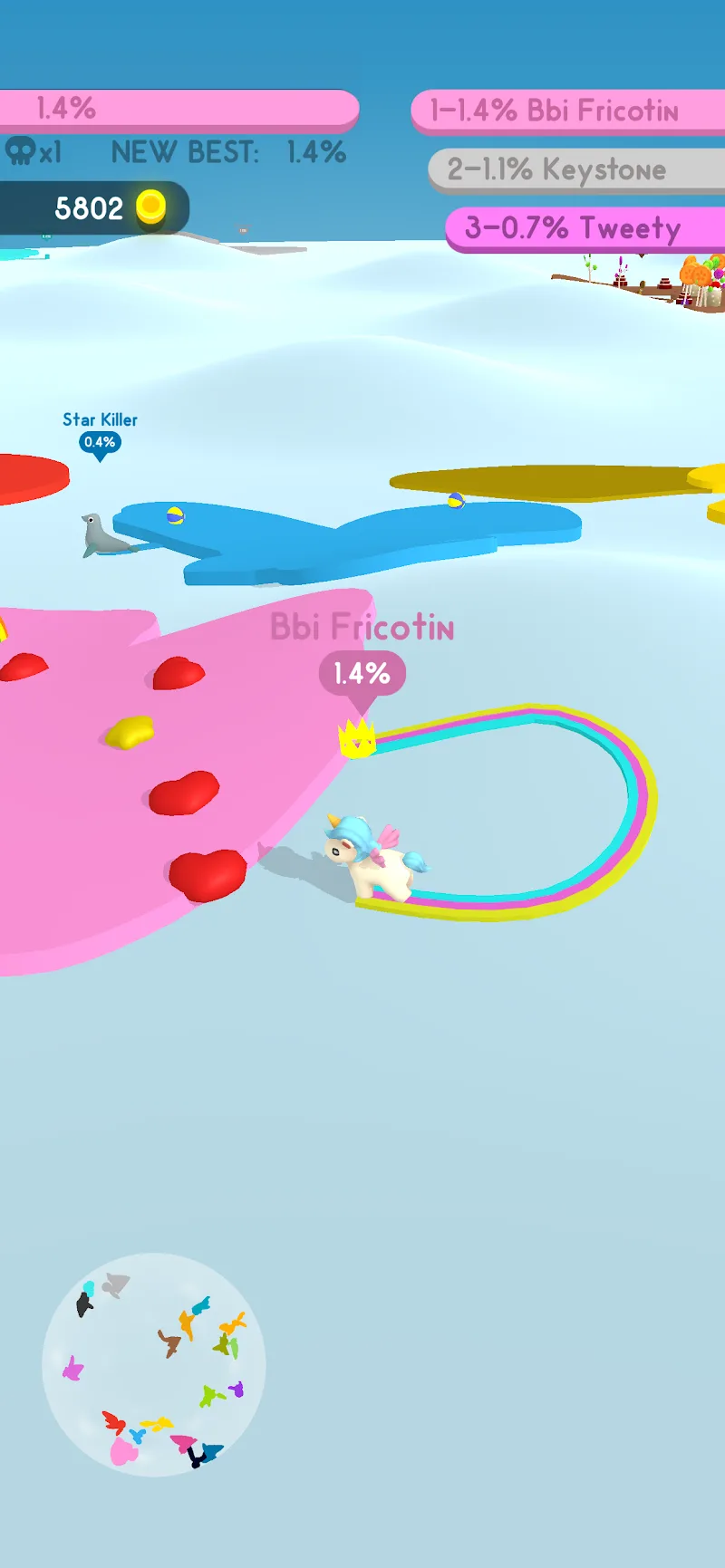Paper.io 4 gameplay screenshot 5