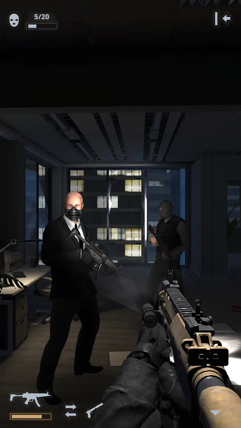 SWAT Shooter Police Action FPS gameplay screenshot 3