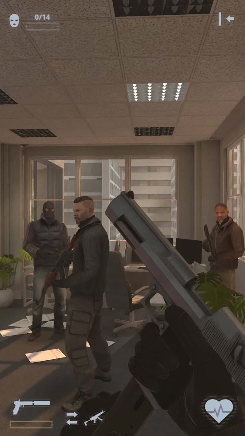 SWAT Shooter Police Action FPS gameplay screenshot 2