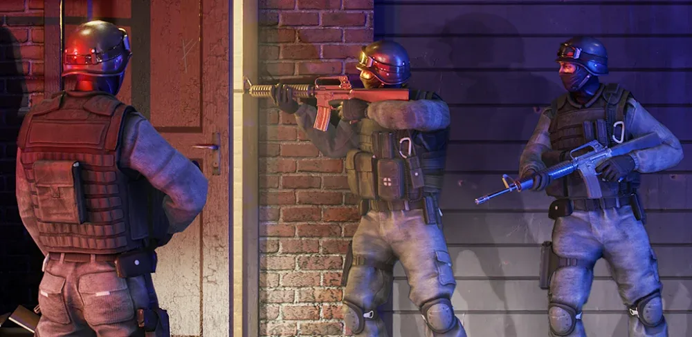 SWAT Shooter Police Action FPS gameplay screenshot 1