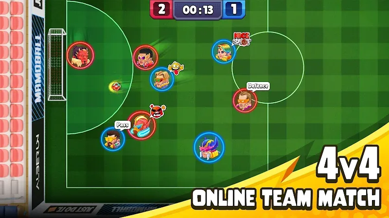 MamoBall 4v4 Online Soccer screenshot 2