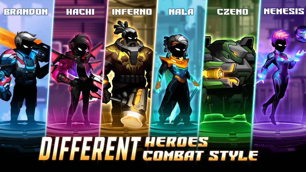 Cyber Fighters screenshot 2