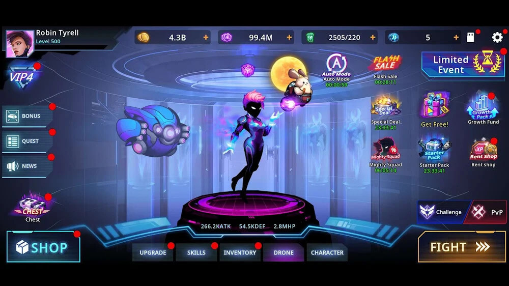 Cyber Fighters screenshot 6