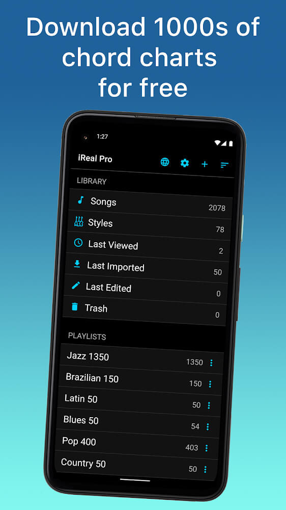 iReal Pro app screenshot 4