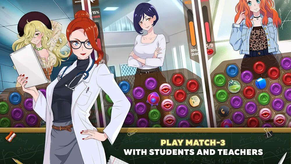Love Academy gameplay screenshot 2
