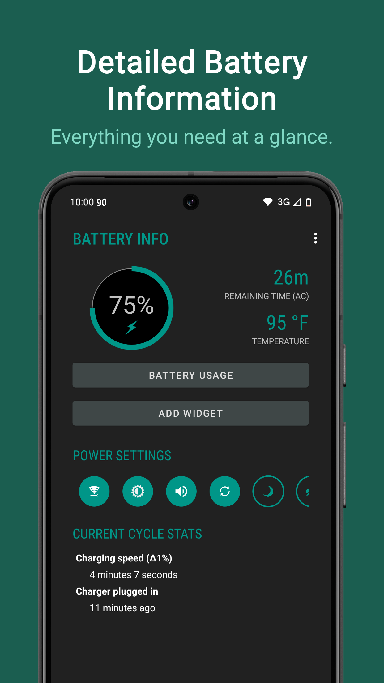 Battery Widget Reborn screenshot 3