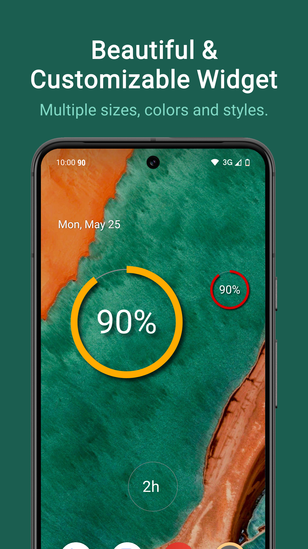 Battery Widget Reborn screenshot 1