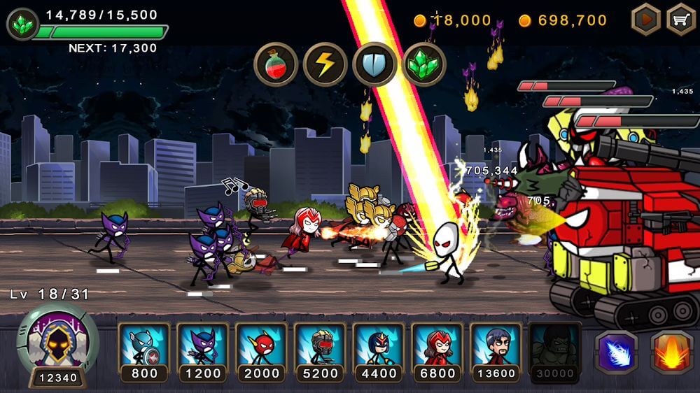 HERO WARS: Super Stickman Defense screenshot 3
