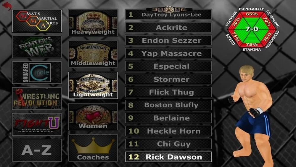 Weekend Warriors MMA screenshot 3
