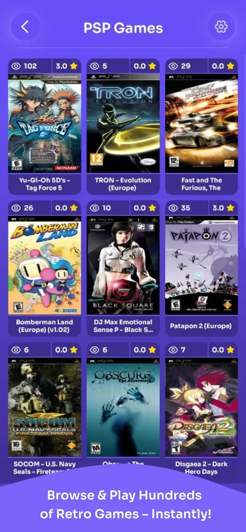 XGames – Play PSP, PS2 & More screenshot 5