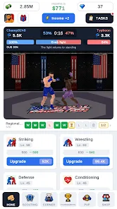 Idle MMA: Octagon Champion screenshot 3