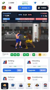 Idle MMA: Octagon Champion screenshot 4