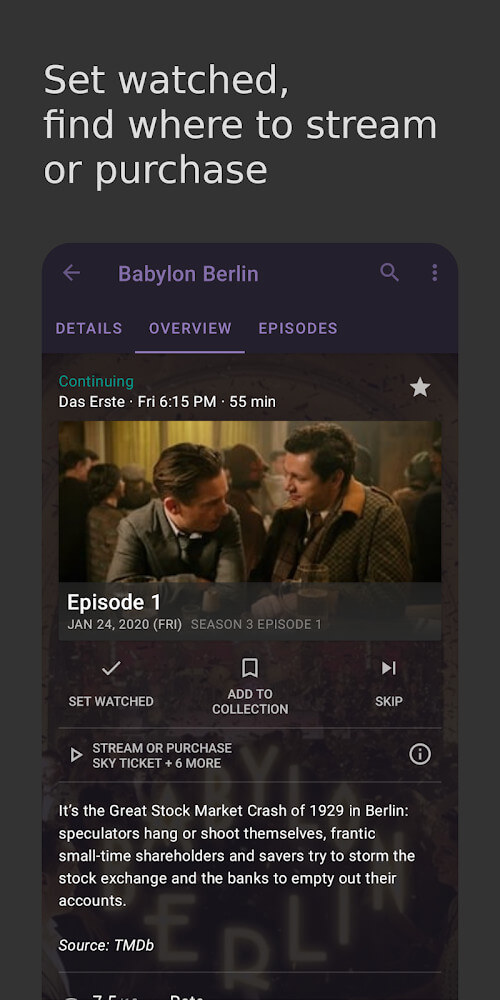 SeriesGuide screenshot 3