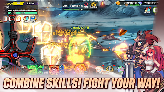 Blade&Shield Girl: Idle RPG screenshot 1