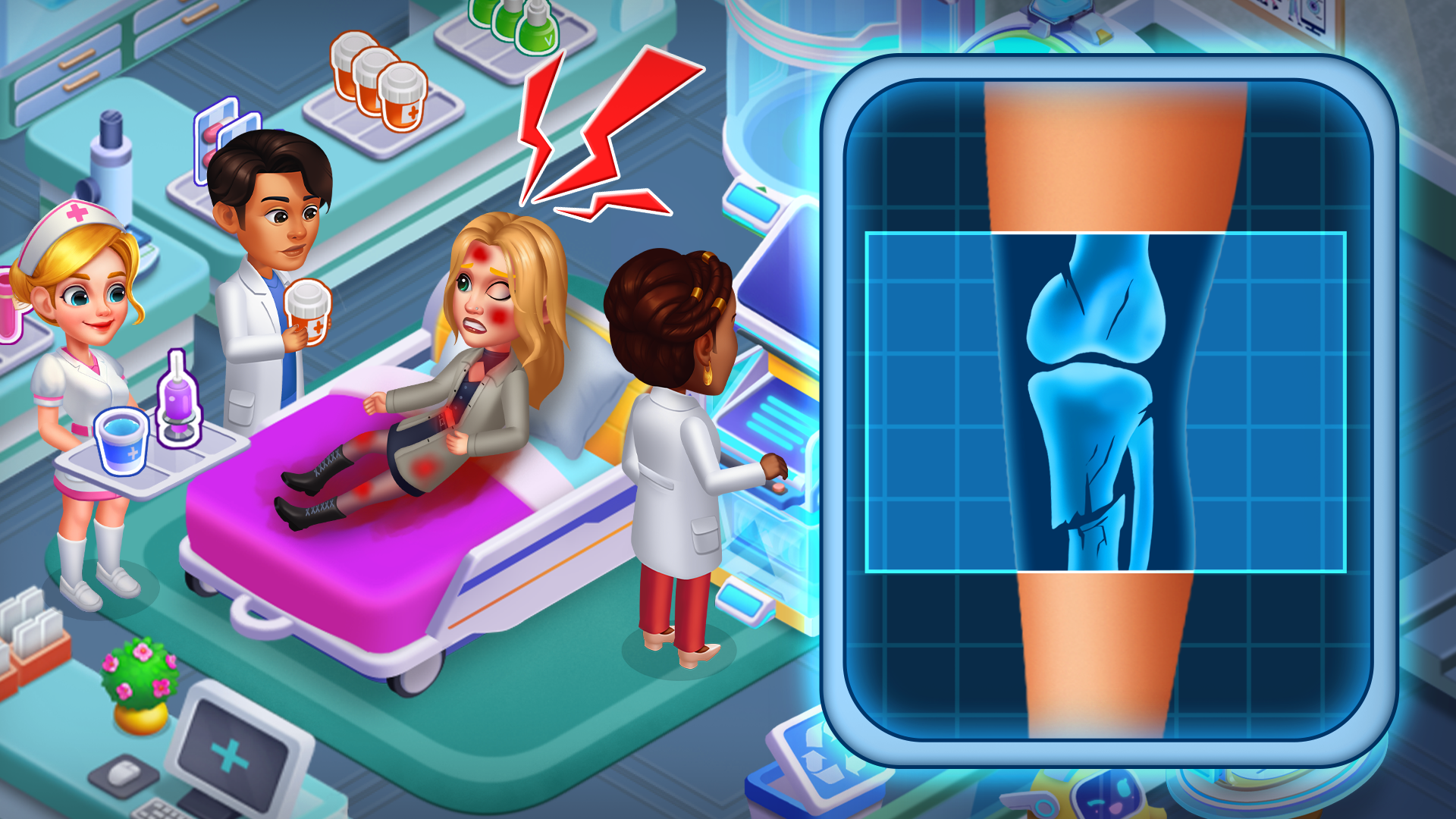 Hospital Craze: Doctor Games screenshot 1